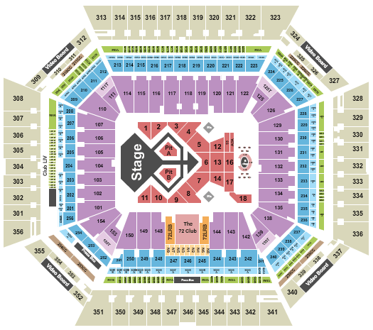 Hard Rock Stadium Chris Brown Seating Chart